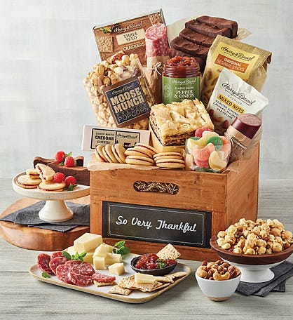 Deluxe &#34;So Very Thankful&#34; Gift Basket